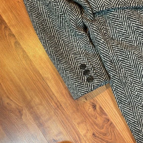 Vintage tweed wool coat - Picture 7 of 7